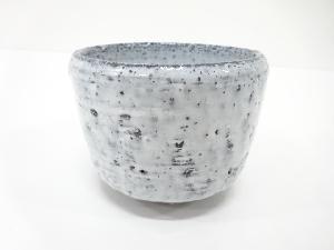 白釉　茶碗